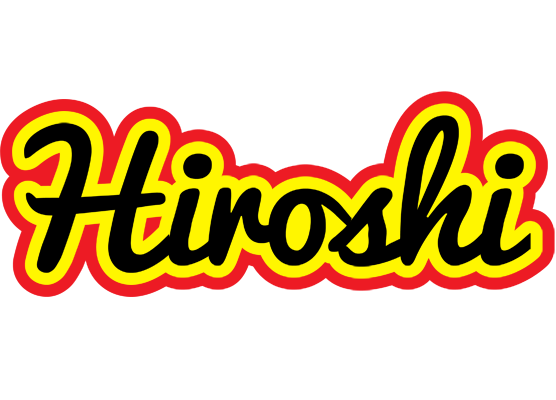 Hiroshi flaming logo