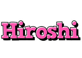 Hiroshi girlish logo