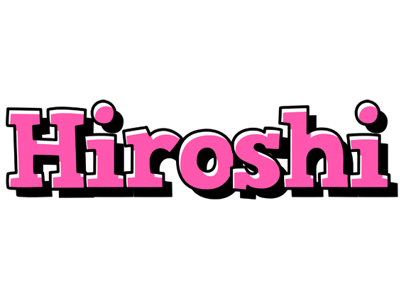 Hiroshi girlish logo