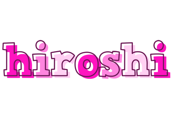 Hiroshi hello logo