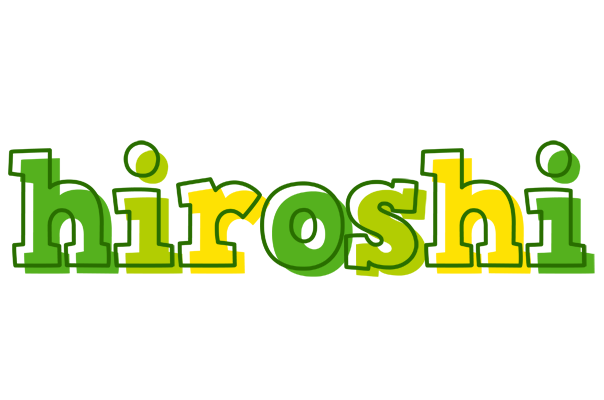 Hiroshi juice logo