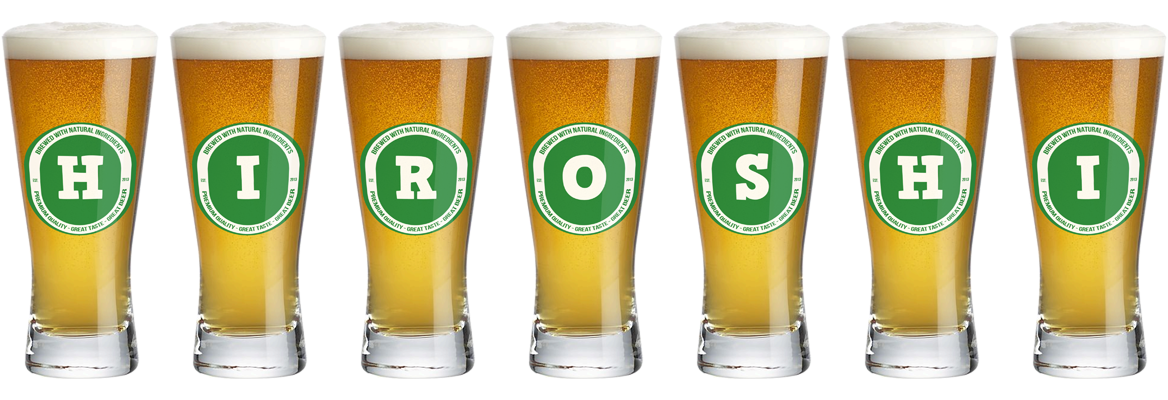 Hiroshi lager logo