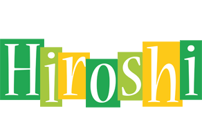 Hiroshi lemonade logo