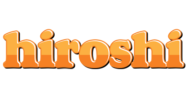 Hiroshi orange logo