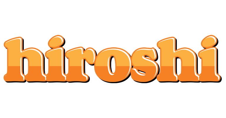 Hiroshi orange logo