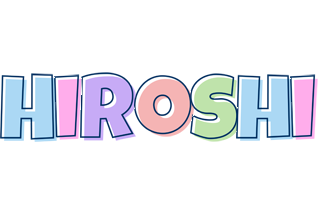 Hiroshi pastel logo