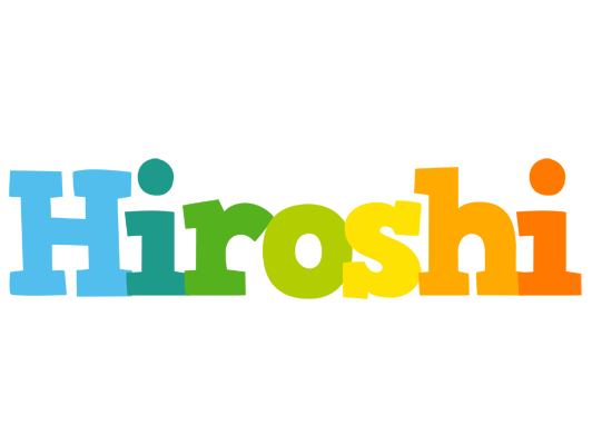 Hiroshi rainbows logo