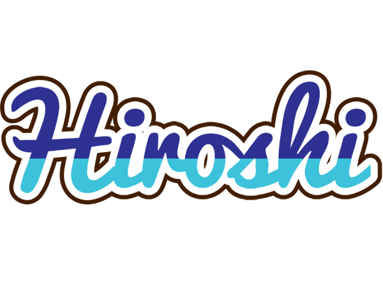 Hiroshi raining logo