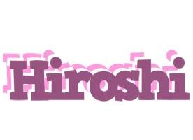 Hiroshi relaxing logo