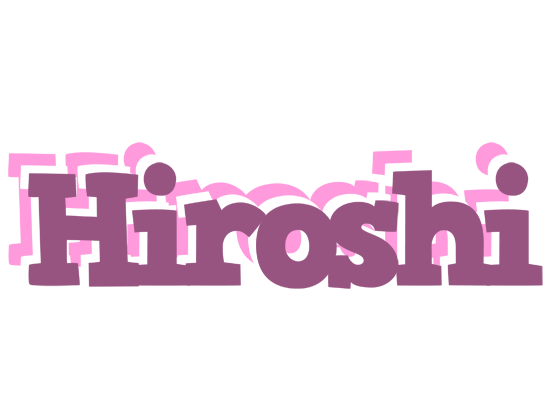 Hiroshi relaxing logo