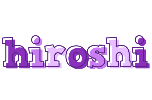 Hiroshi sensual logo