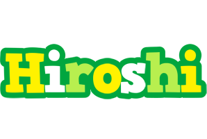 Hiroshi soccer logo