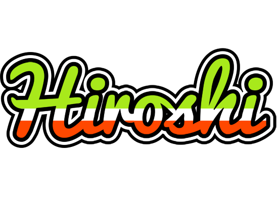 Hiroshi superfun logo