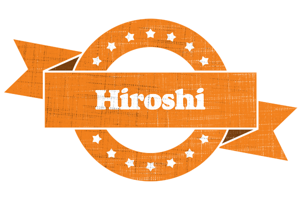Hiroshi victory logo