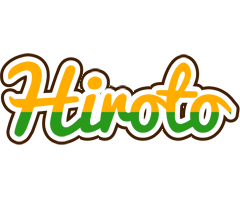 Hiroto banana logo