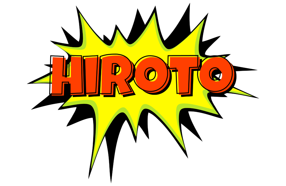 Hiroto bigfoot logo