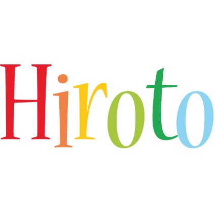 Hiroto birthday logo