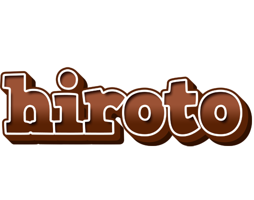 Hiroto brownie logo