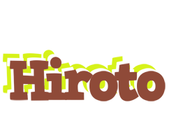 Hiroto caffeebar logo