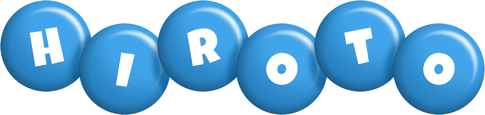 Hiroto candy-blue logo