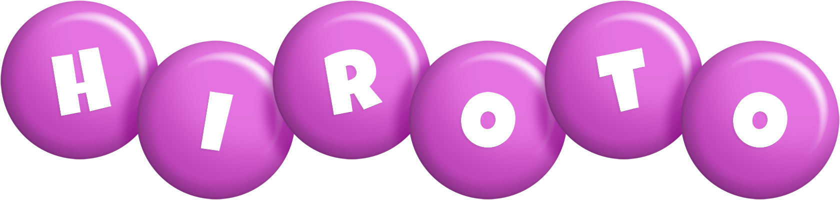Hiroto candy-purple logo