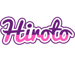 Hiroto cheerful logo