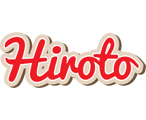 Hiroto chocolate logo