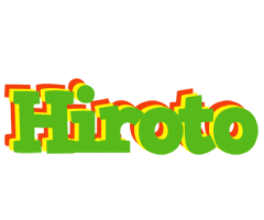 Hiroto crocodile logo