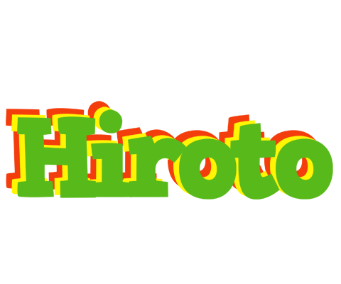 Hiroto crocodile logo