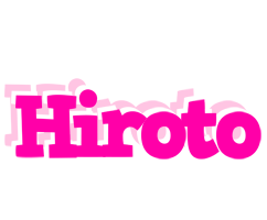 Hiroto dancing logo