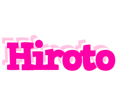 Hiroto dancing logo