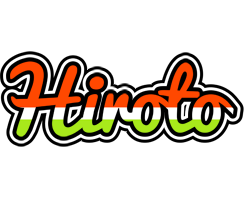 Hiroto exotic logo