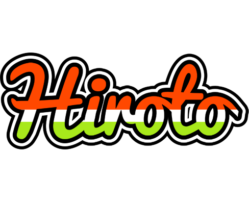Hiroto exotic logo