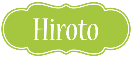 Hiroto family logo