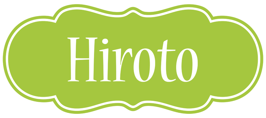 Hiroto family logo