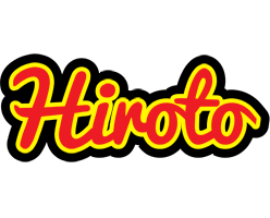 Hiroto fireman logo