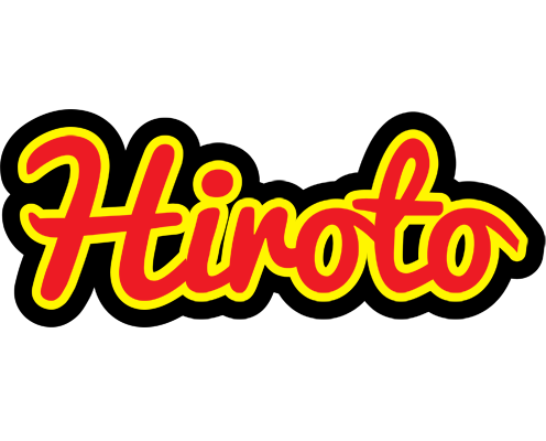 Hiroto fireman logo