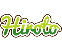 Hiroto golfing logo