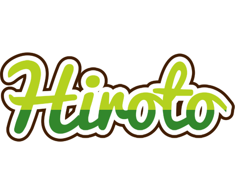 Hiroto golfing logo