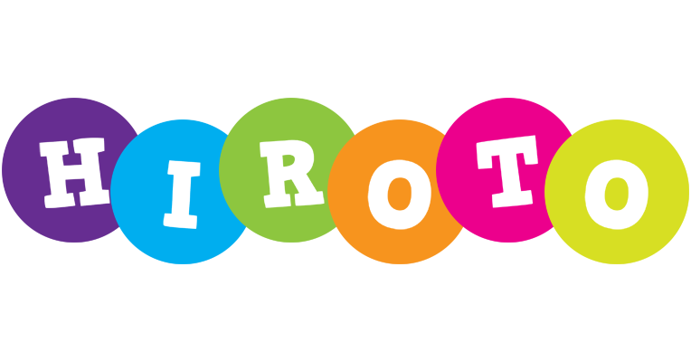Hiroto happy logo