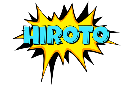 Hiroto indycar logo