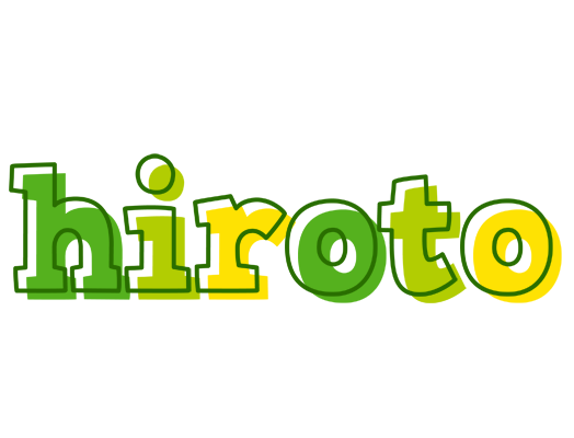 Hiroto juice logo