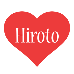 Hiroto love logo