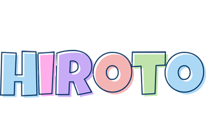 Hiroto pastel logo