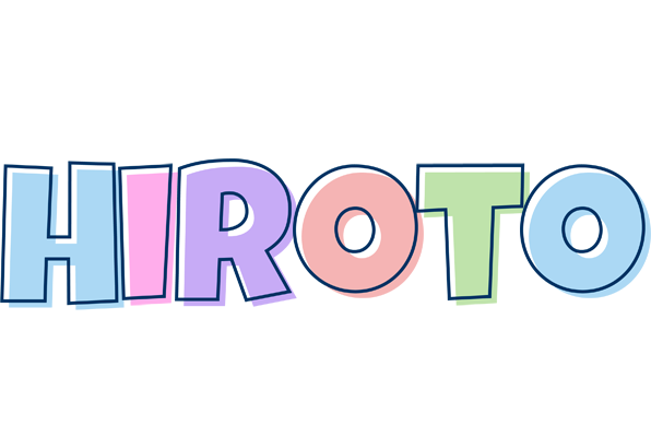 Hiroto pastel logo