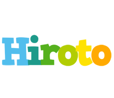 Hiroto rainbows logo