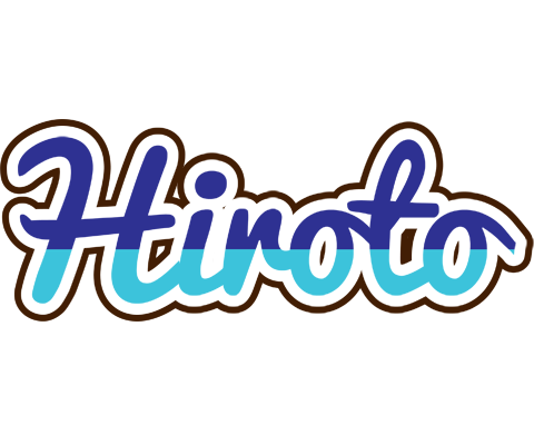 Hiroto raining logo