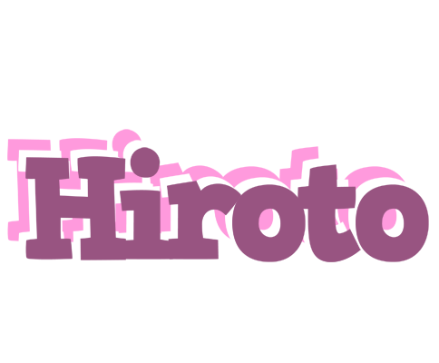 Hiroto relaxing logo