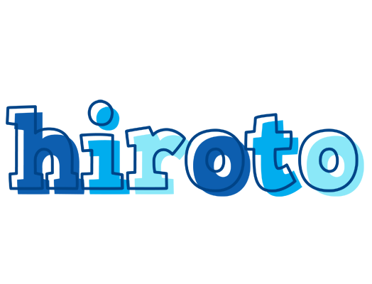 Hiroto sailor logo