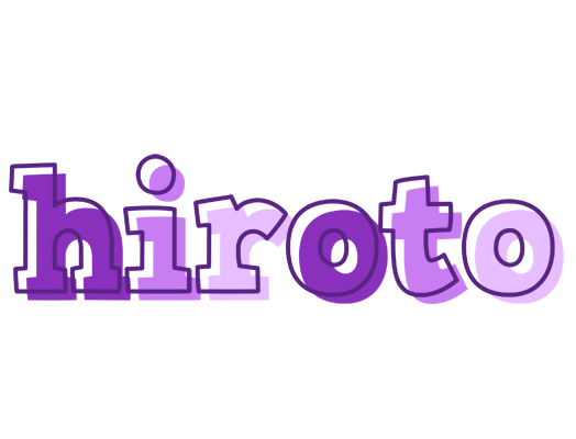 Hiroto sensual logo